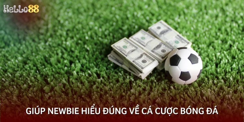 Giúp Newbie hiểu đúng về cá cược bóng đá
