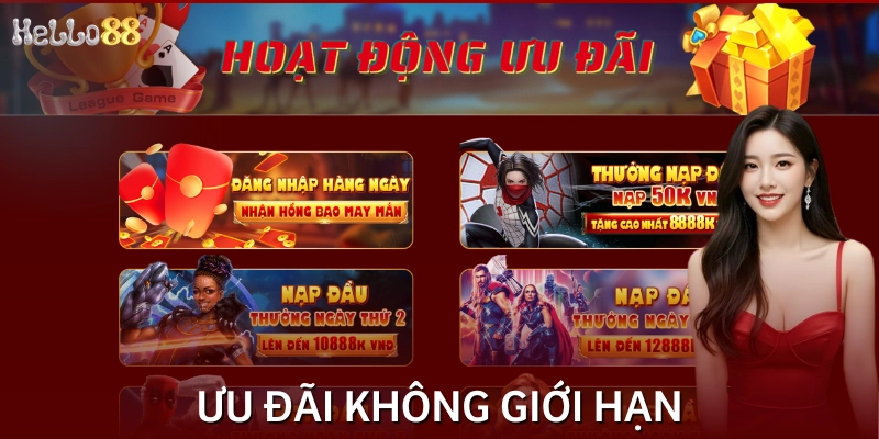 Tặng thưởng khủng cho tân thủ