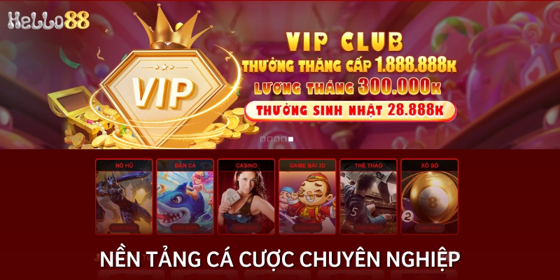 HELLO88 – Uy tín, nhanh, nhiều game hay